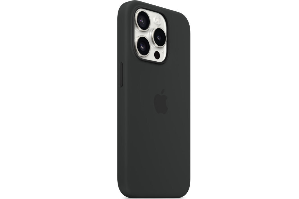 ETUI DO IPHONE 15 SILICONE CASE WITH MAGSAFE BLACK MT0J3ZM A wytrzymałość ochrona ekskluzywność solidność wygląd ładowanie MagSafe