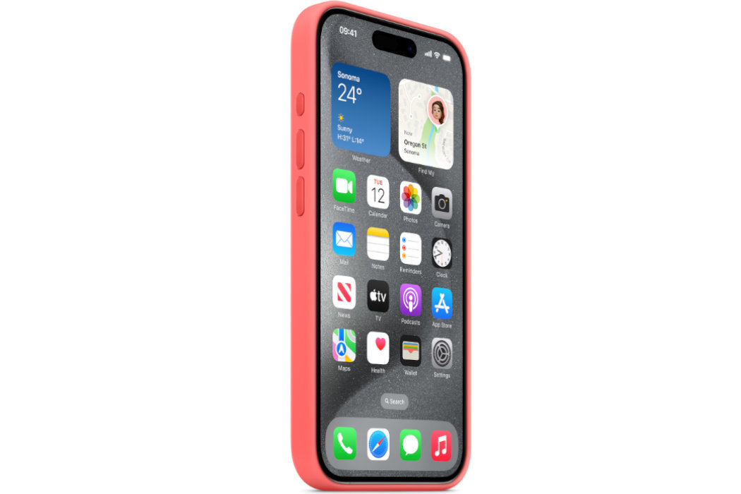 ETUI DO IPHONE 15 SILICONE CASE WITH MAGSAFE wytrzymałość ochrona ekskluzywność solidność wygląd ładowanie MagSafe
