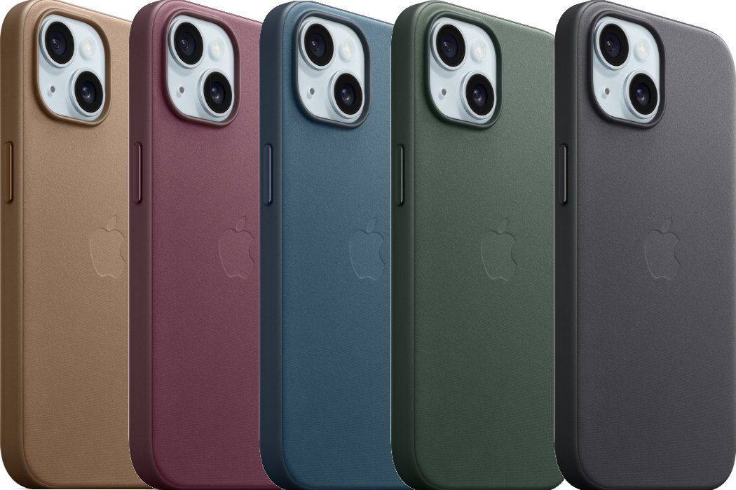 ETUI DO IPHONE 15 FINEWOVEN CASE WITH MAGSAFE wytrzymałość ochrona ekskluzywność solidność wygląd ładowanie MagSafe