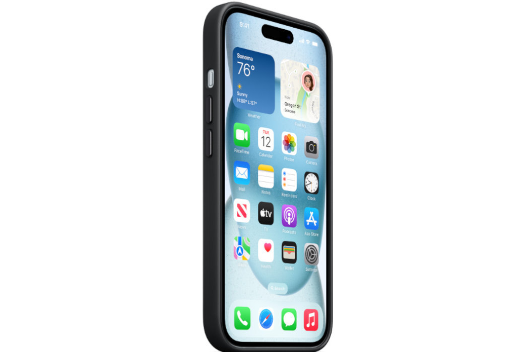 ETUI DO IPHONE 15 FINEWOVEN CASE WITH MAGSAFE wytrzymałość ochrona ekskluzywność solidność wygląd ładowanie MagSafe
