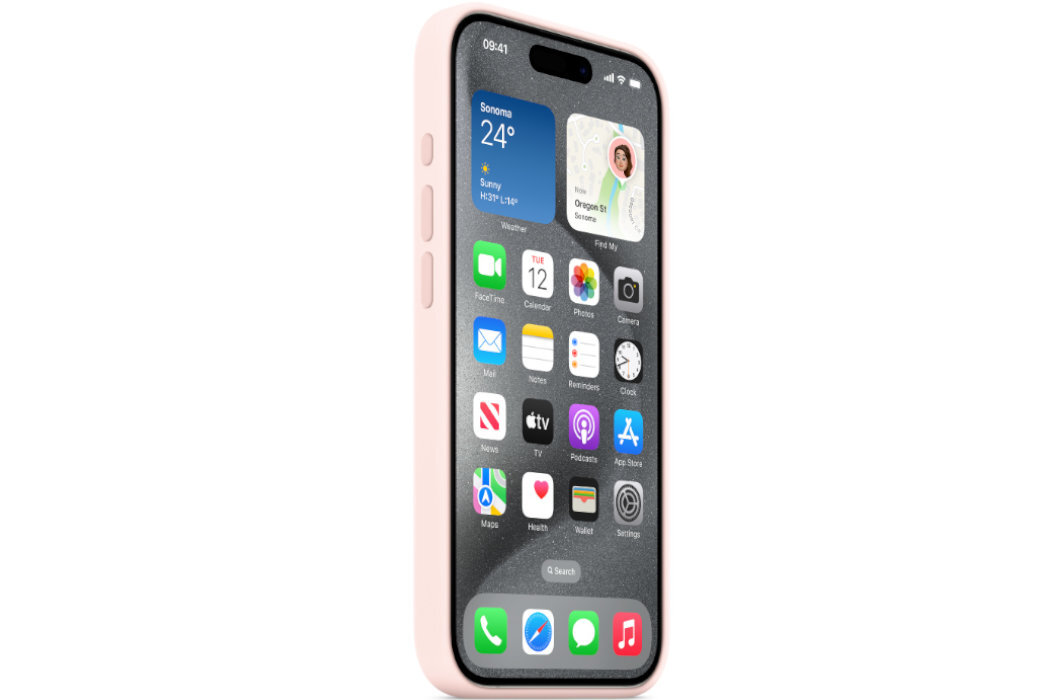 ETUI DO IPHONE 15 SILICONE CASE WITH MAGSAFE  wytrzymałość ochrona ekskluzywność solidność wygląd ładowanie MagSafe