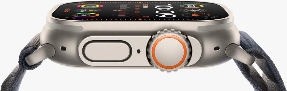 SMARTWATCH APPLE WATCH ULTRA 2 ekran bateria czujniki zdrowie sport pasek ładowanie pojemność rozdzielczość łączność sterowanie krew puls rozmowy smartfon aplikacja