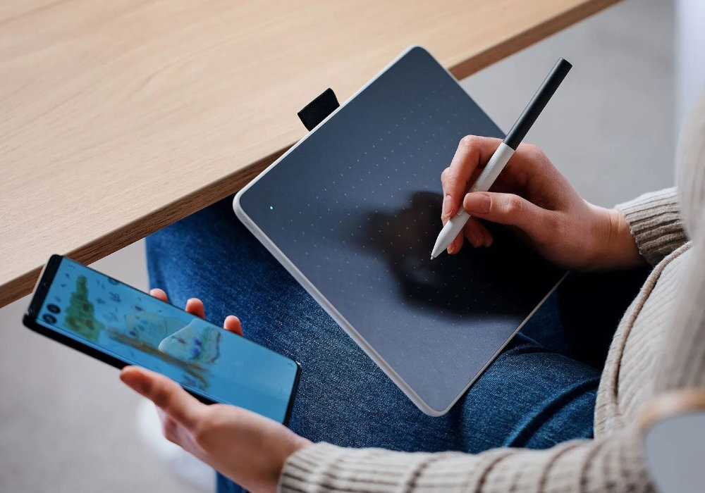 Tablet graficzny WACOM One Small kreatywność kompatybilność pomoc doświadczenie potencjał ekologia wyposażenie