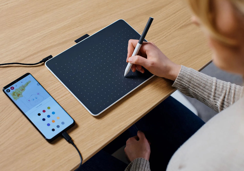 Tablet graficzny WACOM One Small kreatywność kompatybilność pomoc doświadczenie potencjał ekologia wyposażenie