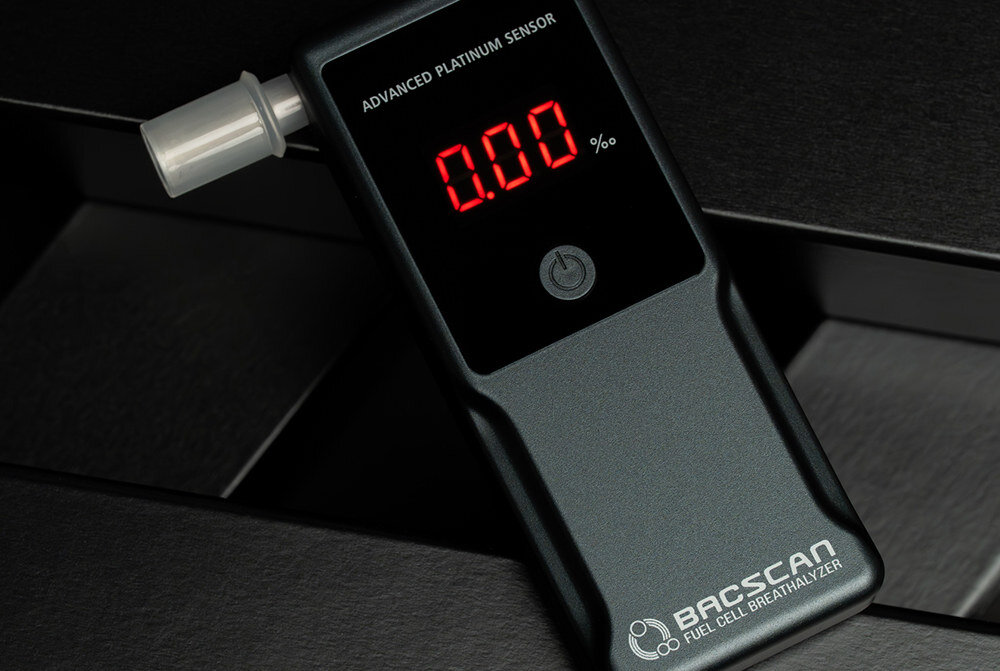 Alkomat BACSCAN F-50 Ultra Stabilna praca temperatura kontrola trzeźwość pomiar