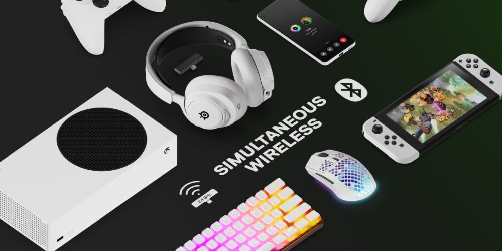 Навушники STEELSERIES Arctis 7X+ дизайн комфорт легкість якість звуку враження від прослуховування ергономіка легкість спорт діяльність подорож робочий час робота акумулятор ігри xbox ігрове програмне забезпечення
