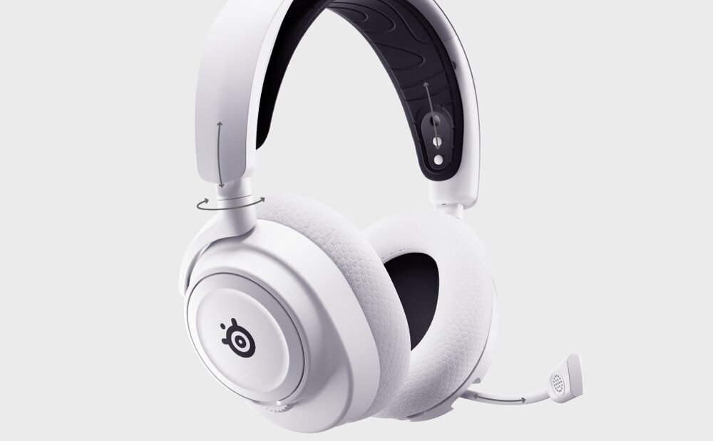 Навушники STEELSERIES Arctis 7X+ дизайн комфорт легкість якість звуку враження від прослуховування ергономіка легкість спорт діяльність подорож робочий час робота акумулятор ігри xbox ігрове програмне забезпечення