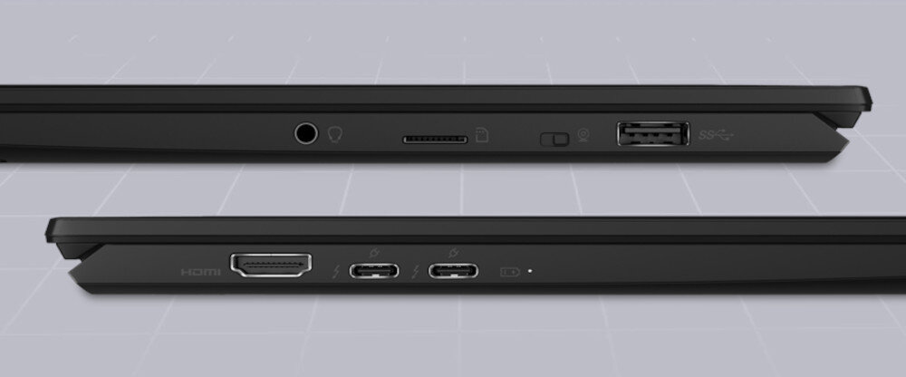 Laptop MSI Summit E14 Flip Evo A13MT-260PL 14 IPS i7-1360P 16GB 1TB SSD Windows 11 Home porty podłączenie łączność Wi-Fi Bluetooth