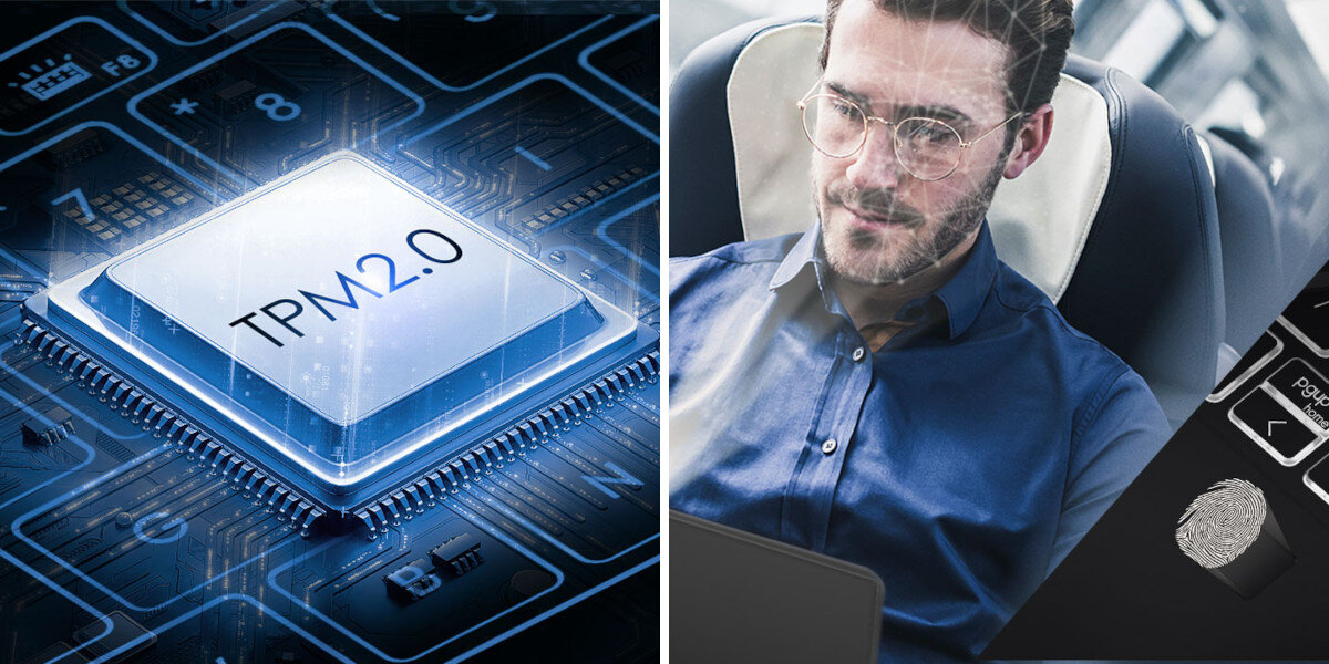 Laptop MSI Summit E14 Flip Evo A13MT-260PL 14 IPS i7-1360P 16GB 1TB SSD Windows 11 Home zabezpieczenia modeł TPM Windows Hello czytnik lini papilarnych