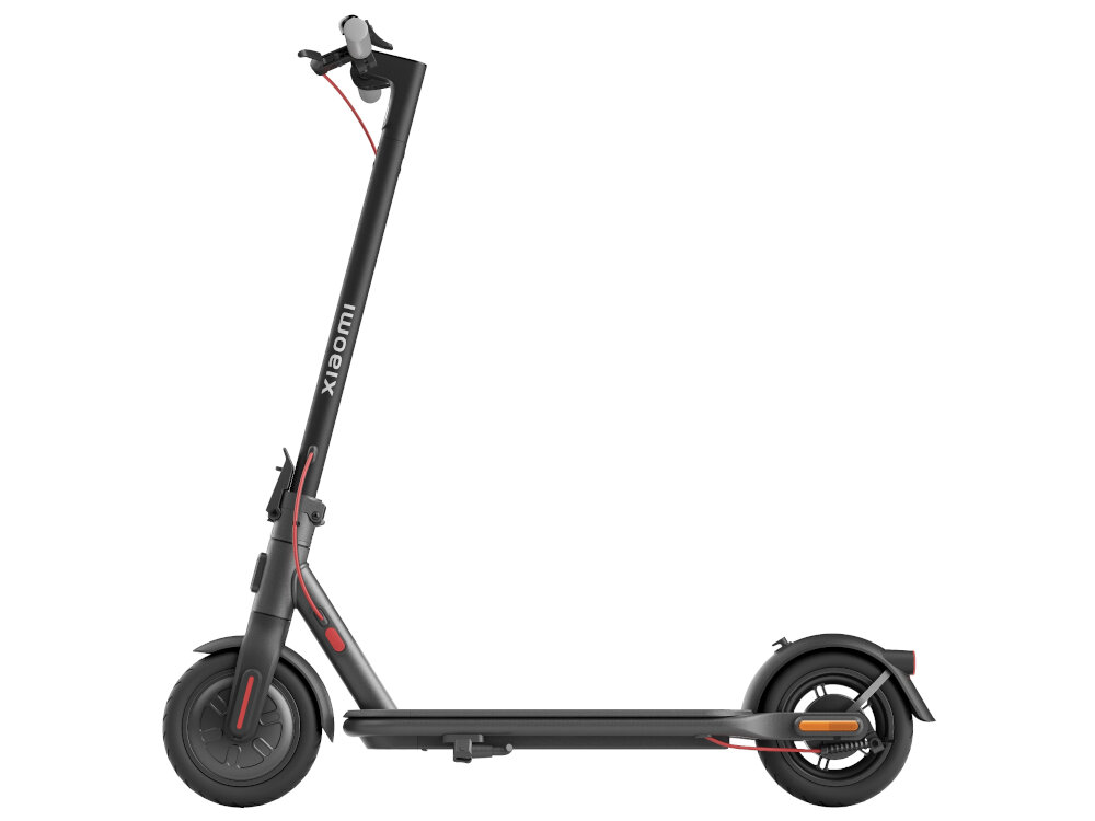 Hulajnoga elektryczna XIAOMI Scooter 4 Lite NE Czarny przyjazna dla srodowiska nei pozostawia sladu weglowego system KERS odzyskiwanie energii kinetycznej podczas hamowania bateria starcza na dluzej wiekszy zasieg