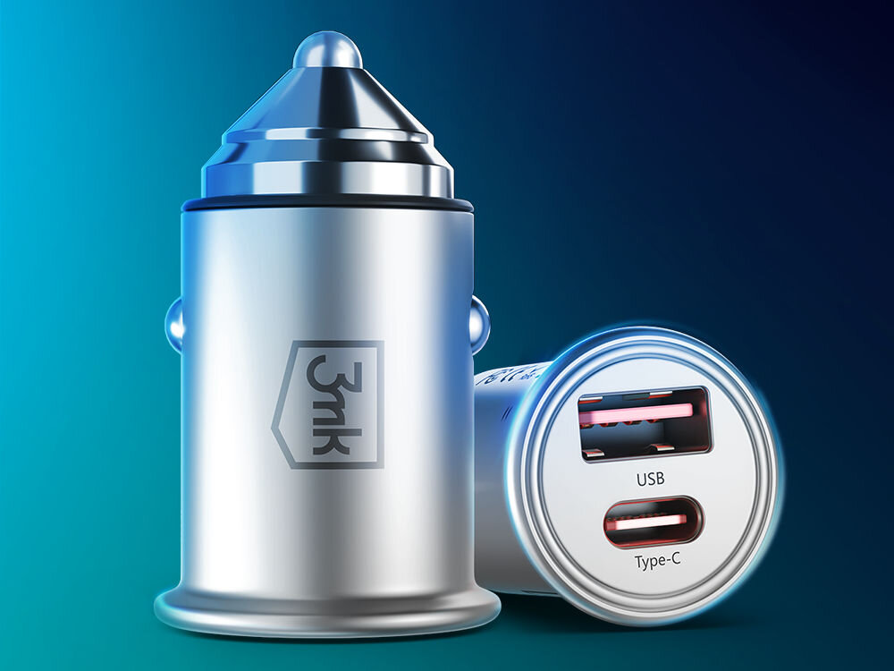 ŁADOWARKA SAMOCHODOWA 3MK HYOER CAR CHARGER 45W ACCESSORIES
