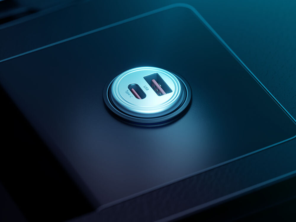 ŁADOWARKA SAMOCHODOWA 3MK HYOER CAR CHARGER 45W ACCESSORIES