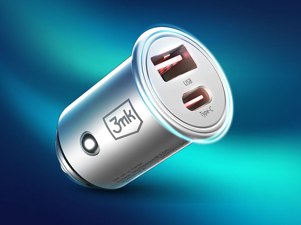 ŁADOWARKA SAMOCHODOWA 3MK HYOER CAR CHARGER 45W ACCESSORIES