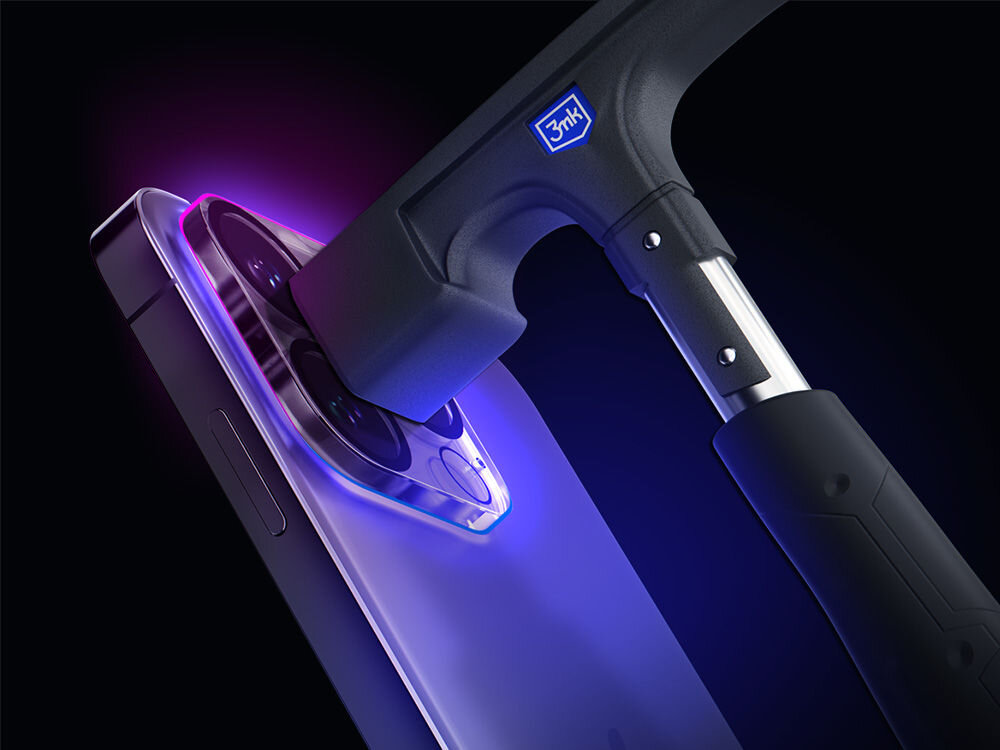 Szkło ochronne na obiektyw 3MK Lens Pro Full Cover pancerna ochrona bez zniekształceń