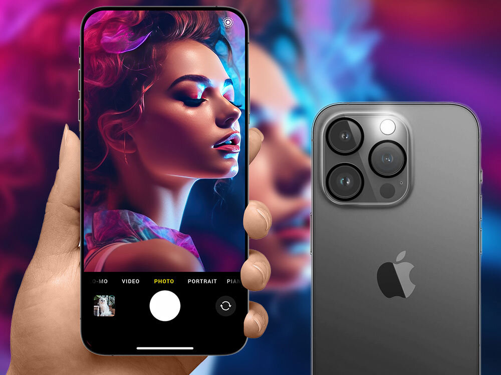 Szkło ochronne na obiektyw 3MK Lens Pro Full Cover prosty montaż instalacja