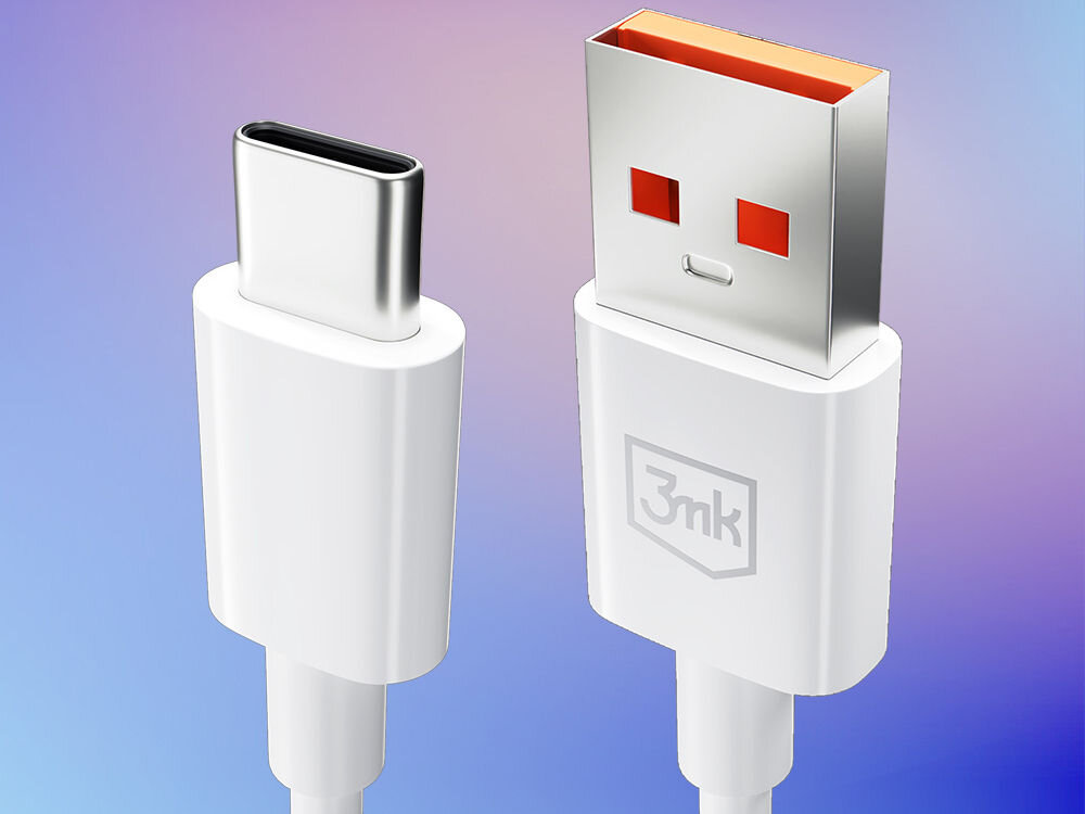 KABEL USB - USB-C 3MK HYPER CABLE 1.2M 3A