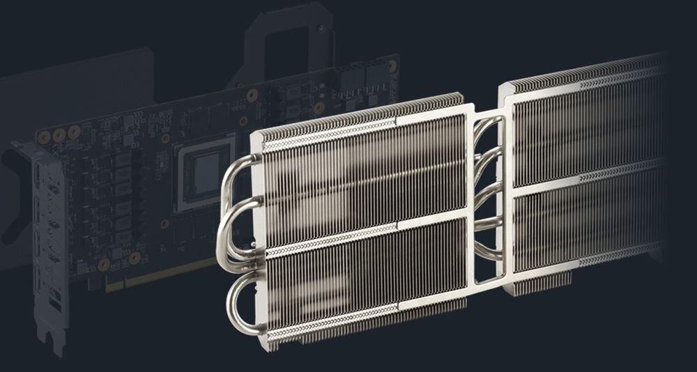 Karta graficzna ASUS TUF Gaming Radeon RX 7800 XT OC Edition 16GB - Wydajny radiator