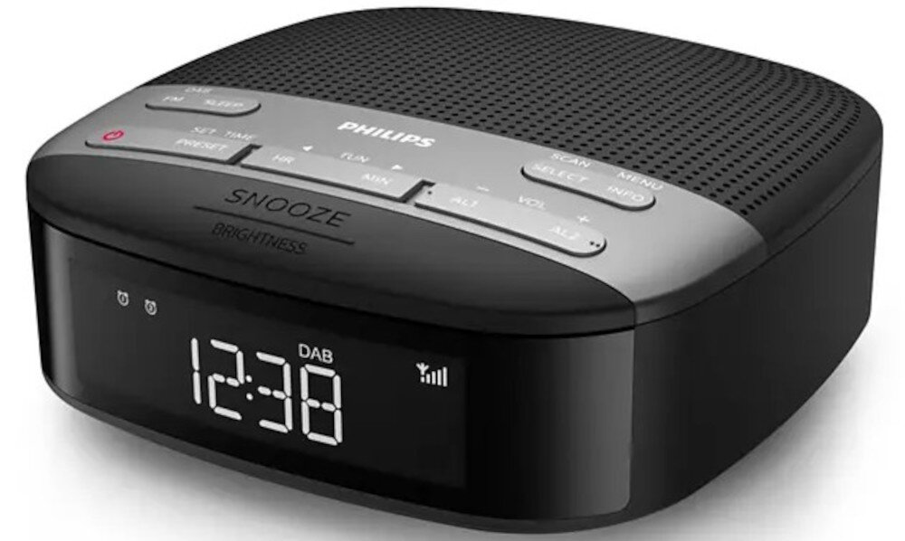 Radiobudzik PHILIPS TAR3505 delikatne budzenie