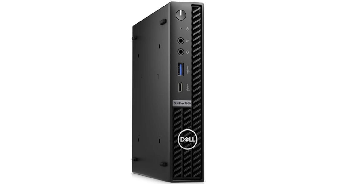 Komputer DELL OptiPlex 7000 MFF i7-12700T 16GB RAM 256GB SSD Wi-Fi Windows 11 Professional DisplayPort HDMI USB-A 3.0 3.1 wejście mikrofonowe wyjście słuchawkowe