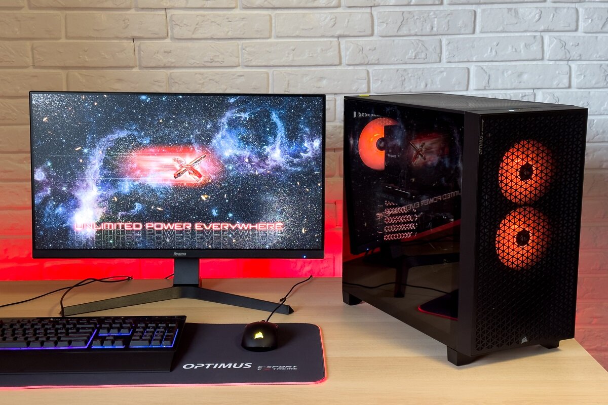 Komputer OPTIMUS E-Sport GB760T-CR5 karta graficzna wydajność grafika