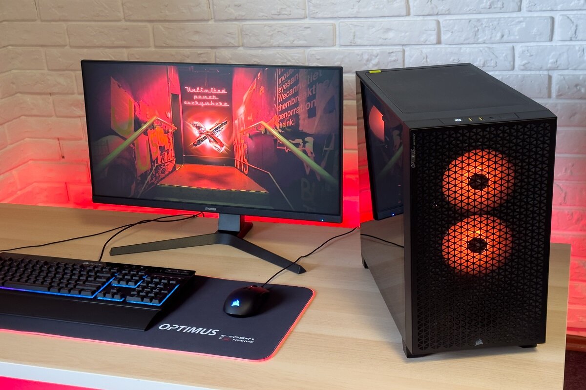 Komputer OPTIMUS E-Sport GB760T-CR5 procesor podzespoły pamięć RAM taktowanie