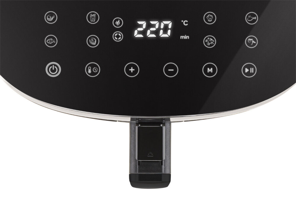 Frytkownica beztłuszczowa ETA Vista Digi 116890000 Air Fryer dlugosc przewod moc