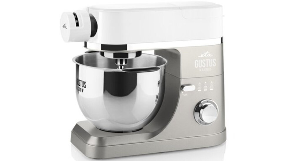 Robot kuchenny planetarny ETA Gustus Maximus IV 412890030 1200W z blenderem kielichowym gadżet ostrzałka do noży