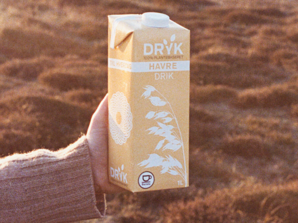 Napój owsiany DRYK Oat Barista 1 L owies mniej cukru witaminy