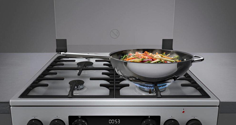 KUCHNIA HISENSE HKS6D70XMPA palnik wok szybko aazjatyckie dania