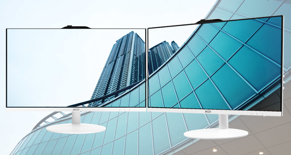 Komputer MSI Pro AP242 13M-280EU 23.8 IPS i5-13400 8GB RAM 512GB SSD Windows 11 Professional ekran wyświetlacz obraz jakość rozdzielczość matryca kolory