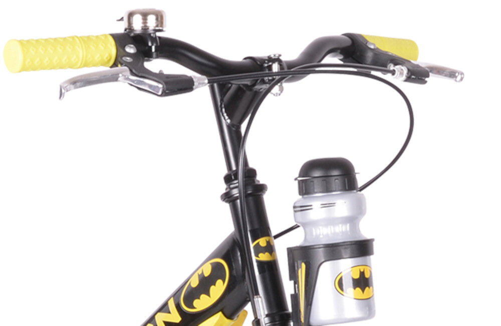 Rower dziecięcy DINO BIKES Batman 20 20 cali dla dziewczynki ukryty kierownicy antyposlizgowy material dobrze wyprofilowane bidon dzwonek