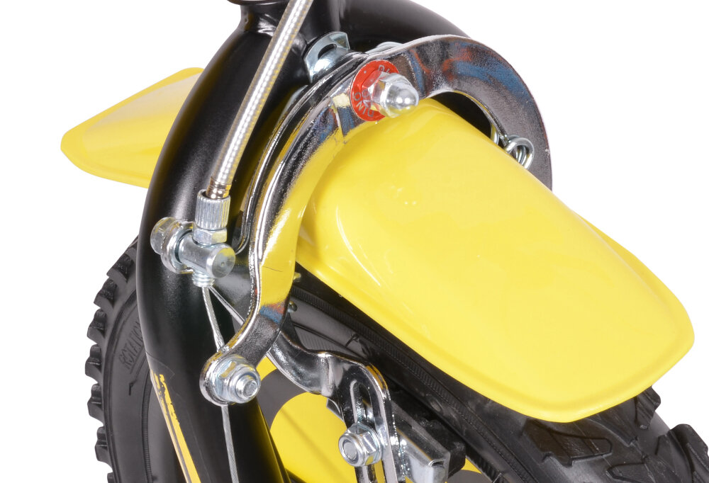 Rower dziecięcy DINO BIKES Batman 16 cali dla chłopca hamulce przedni tylny Caliper