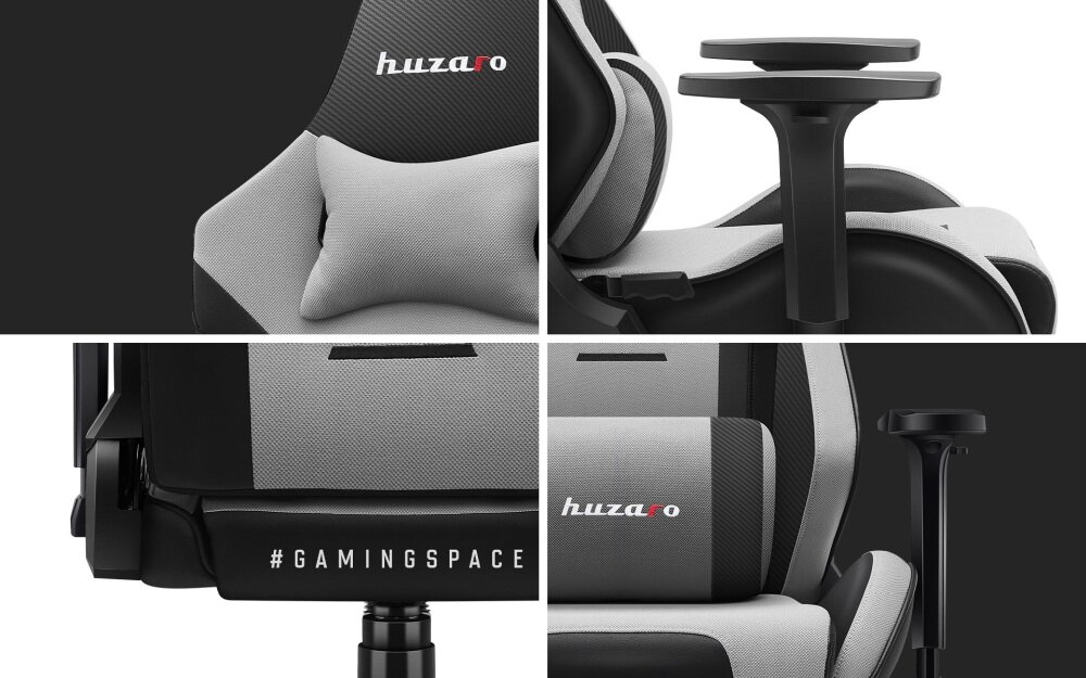 Fotel HUZARO Force 7.6 towarzysz design funkcjonalność gra gaming