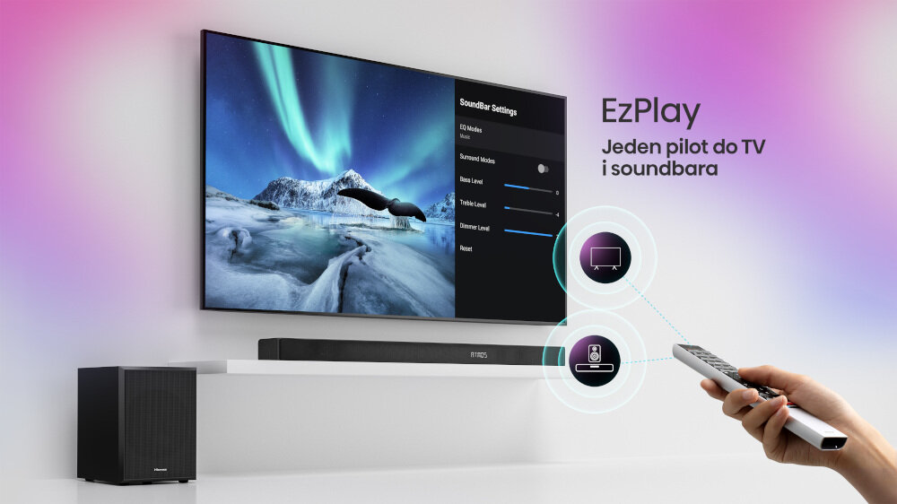 Soundbar HISENSE U3120G - ezplay