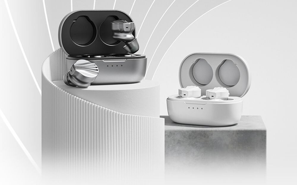 Słuchawki dokanałowe FIIO FW3 - dwa kolory, dzwiek, bezprzewodowy, technologiem, przemyslana konstrukcja