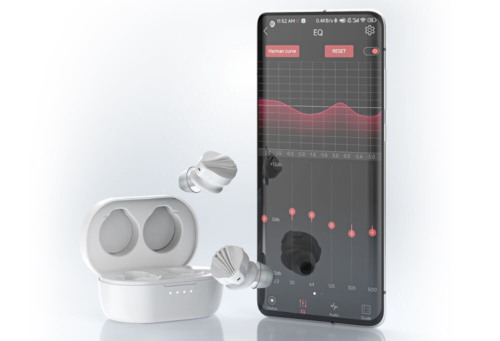 Słuchawki dokanałowe FIIO FW3 - sterowanie, przyciski, obsluga, ergonomia, sterowanie