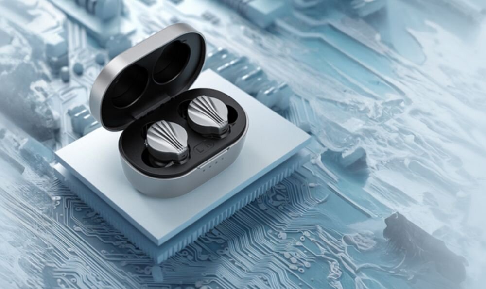 Słuchawki dokanałowe FIIO FW3 - sluchawki w etui na tle, audiofilskie, jakosc, dzwiek, komfort, przemyslana konstrukcja 