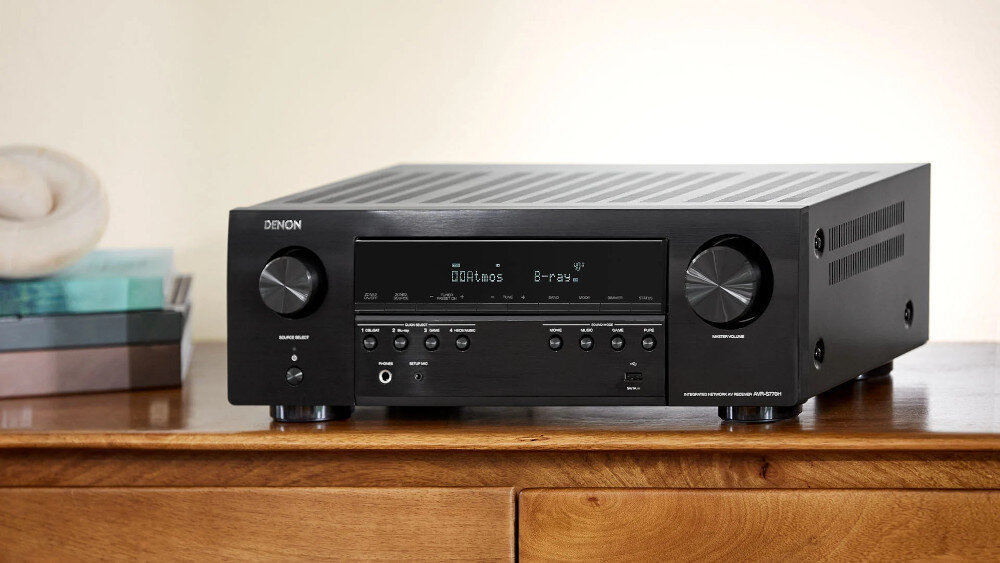 Amplituner DENON S770H - sterowanie