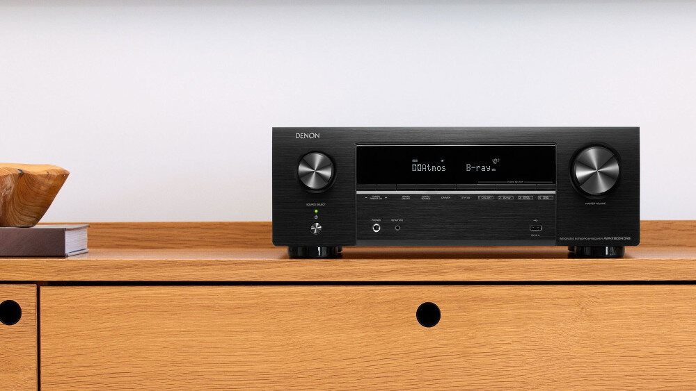 Amplituner DENON AVR-X1800H DAB - tryb gry