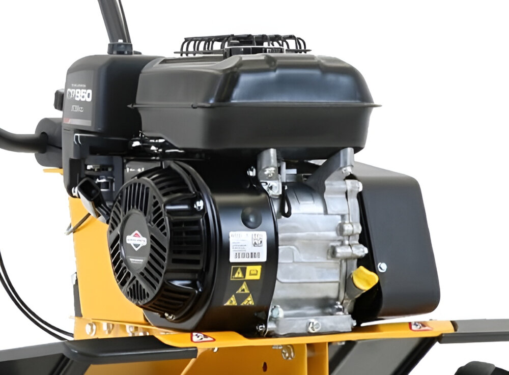 Glebogryzarka spalinowa HANDY PRIME MRG950B niezawodna wydajna wygodna moc 4800 W gornozaworowy 4-suwowy silnik Briggs & Stratton CR950 pojemnosc 208 cm3 moc nominalna 4,2 kW