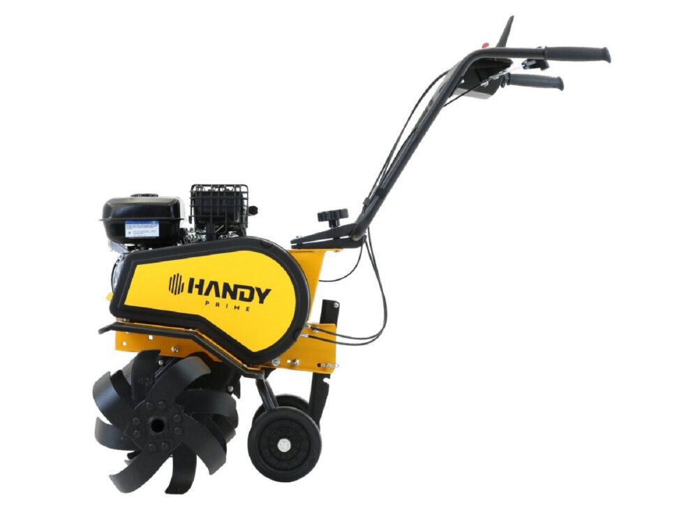Glebogryzarka spalinowa HANDY PRIME MRG950B duzy zbiornik paliwa pojemnosc 3,6 l dwa biego jednen do przodu jeden do tylu naped na noze dluga zwyotnosc
