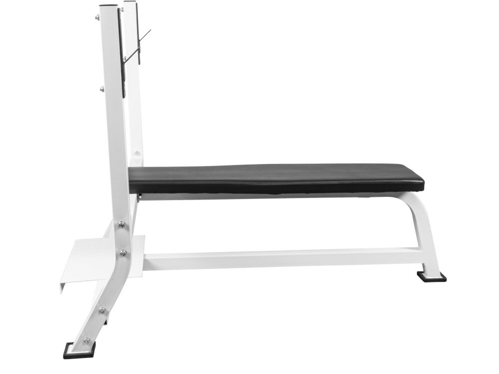 Ławka do ćwiczeń GORILLA SPORTS 3005 szeroka poduszka 47 x 28 cm obciazenie lawki do 250 kg antyposlizgowe stopki