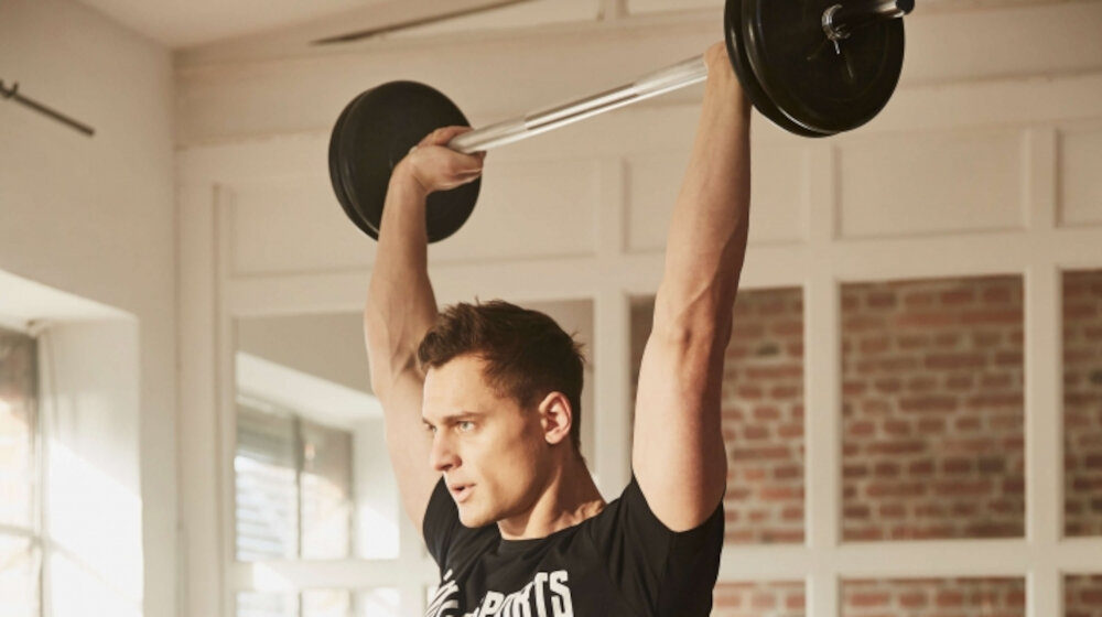 Gryf GORILLA SPORTS 2793 120 cm ze stali chromowanej bardzo trwaly odporny gryf pelen srednica 30 mm udzwig do 180 kg