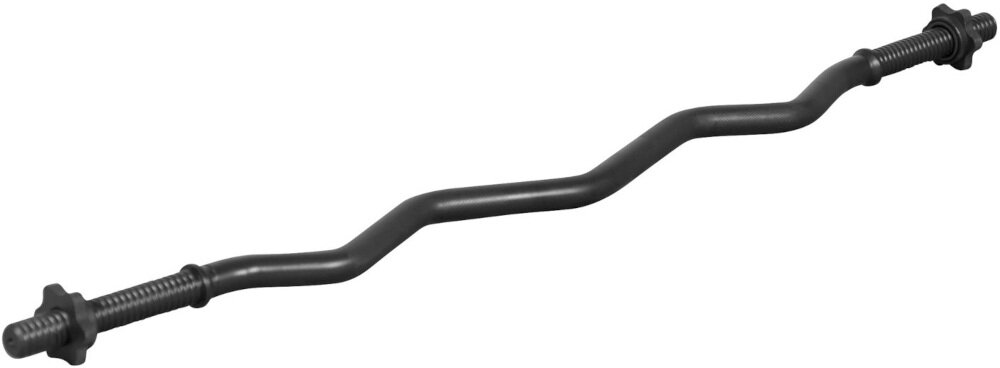 Gryf GORILLA SPORTS 3407 120 cm ze stali chromowanej bardzo trwaly odporny gryf pelen srednica 30 mm udzwig do 180 kg