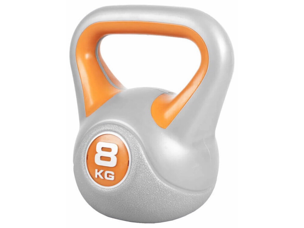 Kettlebell GORILLA SPORTS 2894 8 kg narzedzie treningowe wydajny efektywny trening silowy solidna konstrukcja staranne wykonczenie 8-kilogramowy