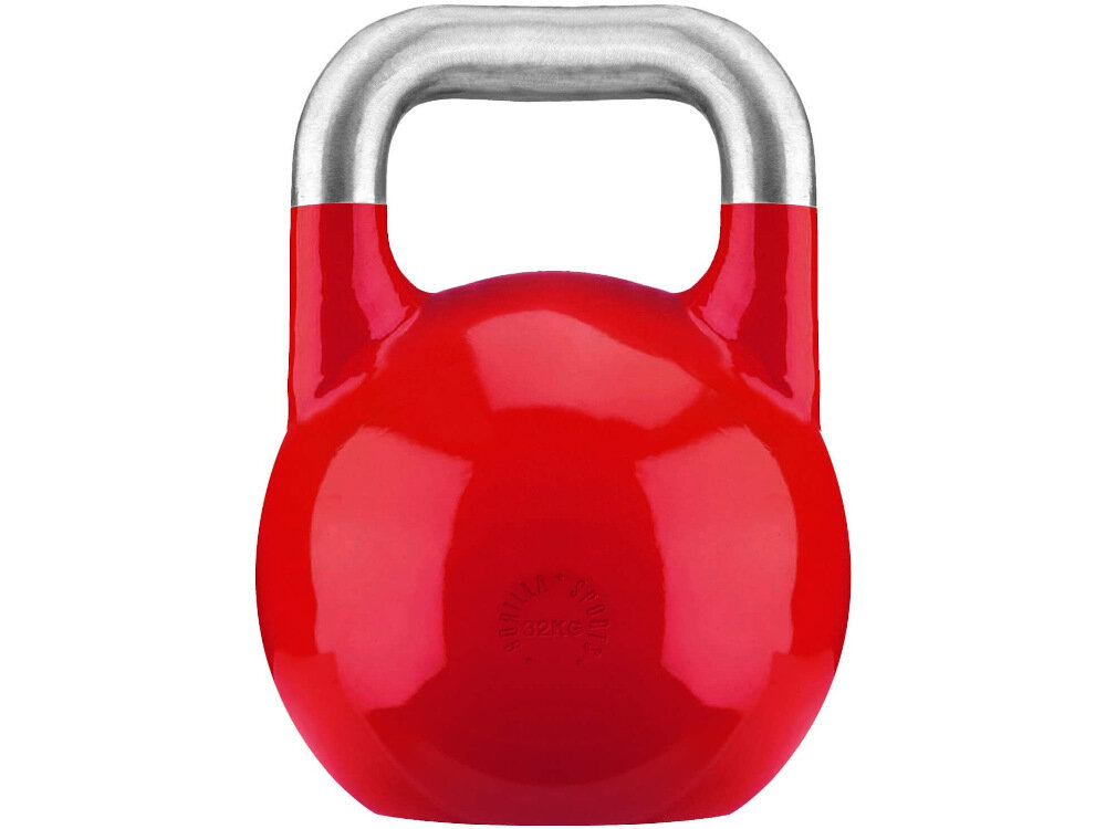 Kettlebell GORILLA SPORTS 2520 32 kg wszechstronne narzedzie treningowe spelnia standardy kettlebella uzywanego w zawodach