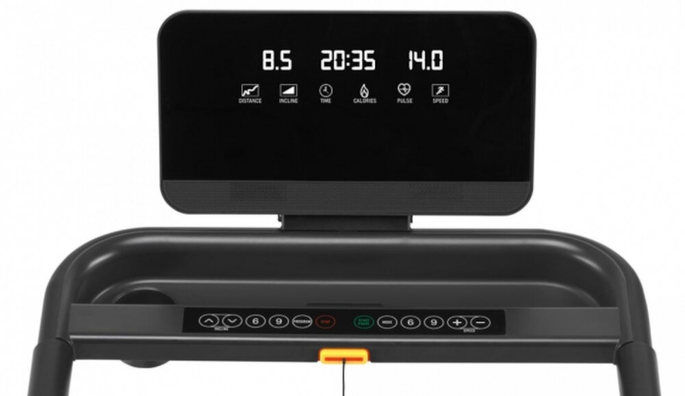 Bieżnia elektryczna MAXXUS RunMaxx 3.0 Intuicyjny panel sterowania czytelny wyswietlacz LCD