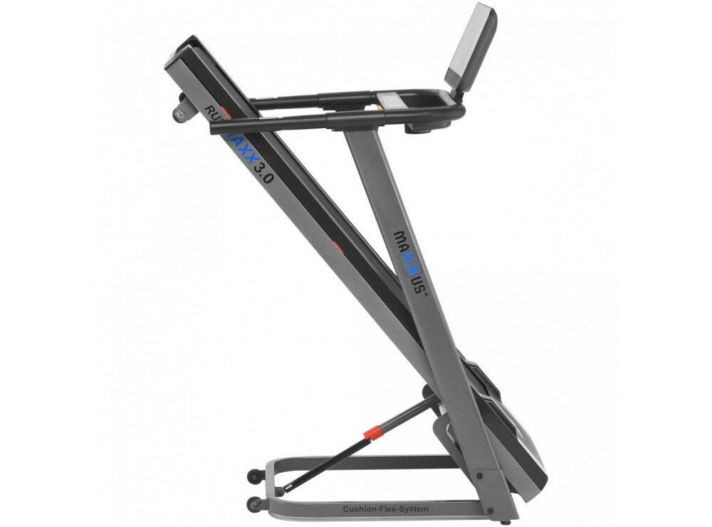 Bieżnia elektryczna MAXXUS RunMaxx 3.0 solidna konstrukcja wysokiej jakosci materialy skladana wymiary po zlozeniu 101 x 69 cm