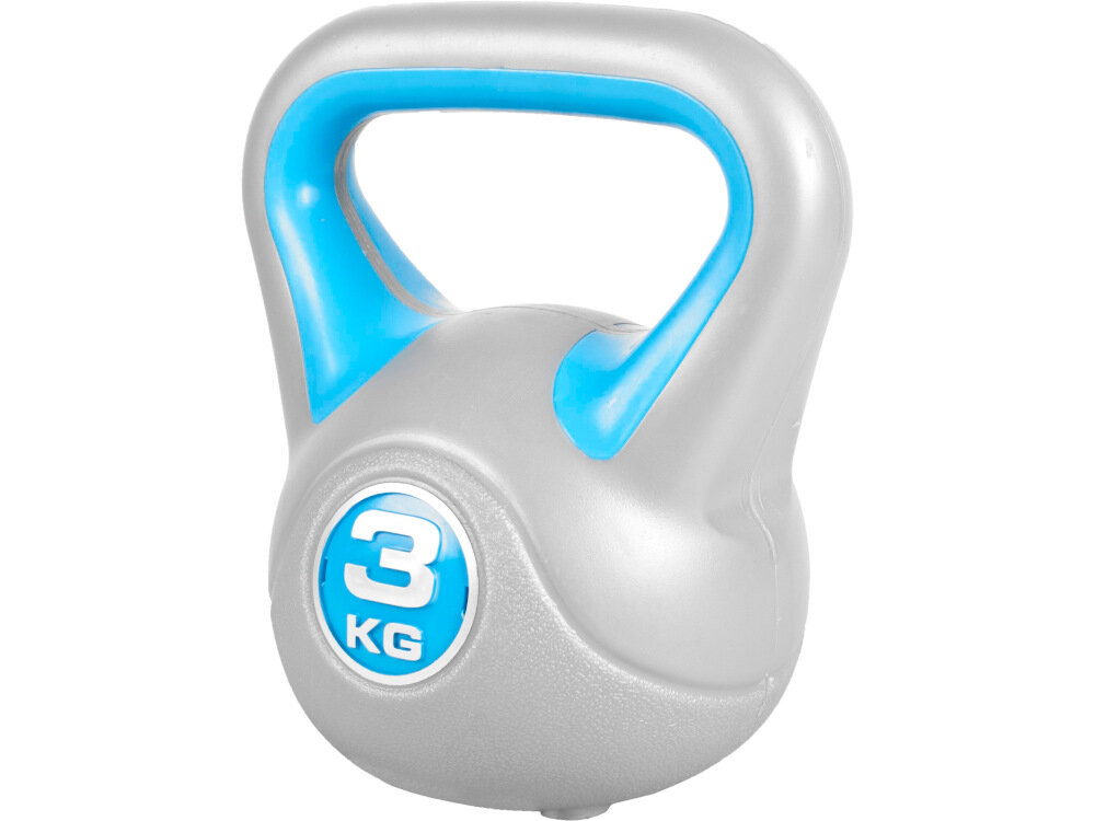 Kettlebell GORILLA SPORTS 2749 3 kg narzedzie treningowe wydajny efektywny trening silowy solidna konstrukcja staranne wykonczenie 3-kilogramowy