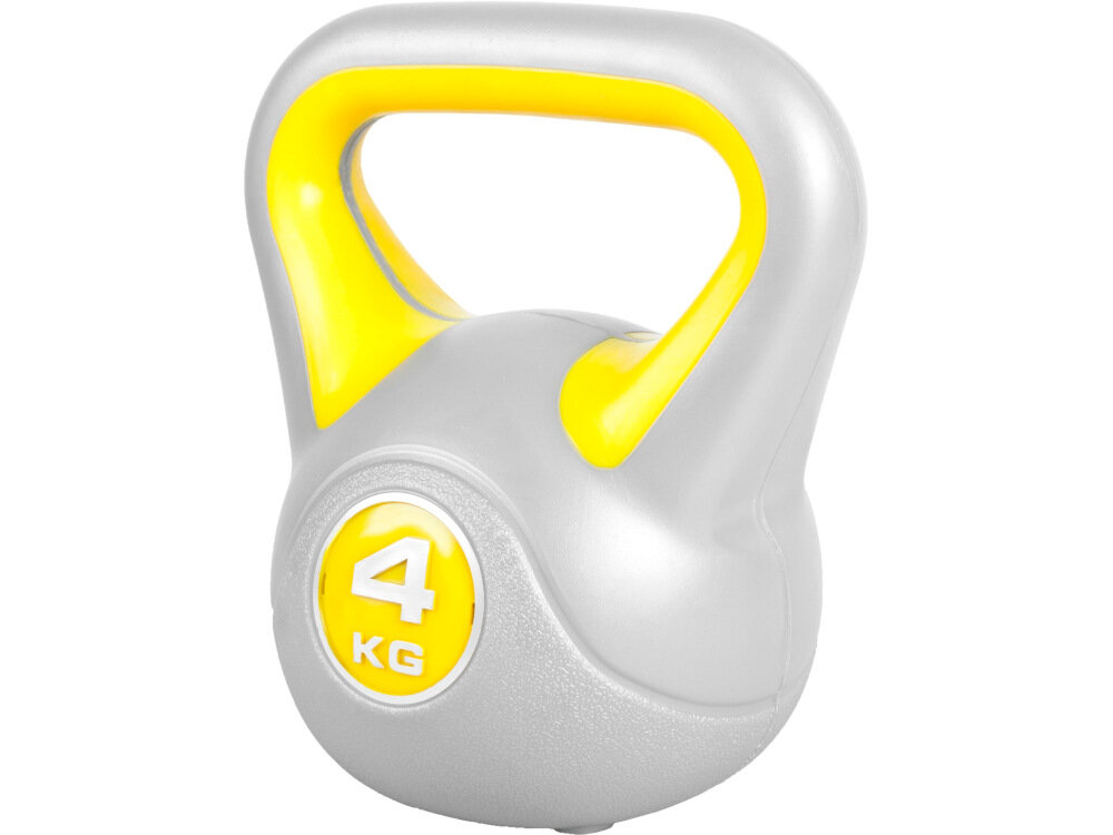 Kettlebell GORILLA SPORTS 2750 4 kg narzedzie treningowe wydajny efektywny trening silowy solidna konstrukcja staranne wykonczenie 4-kilogramowy